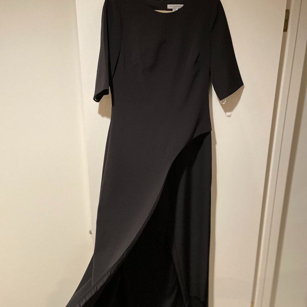 Kay Unger Jumpsuit, Size 10, Black - Picture 2 of 7